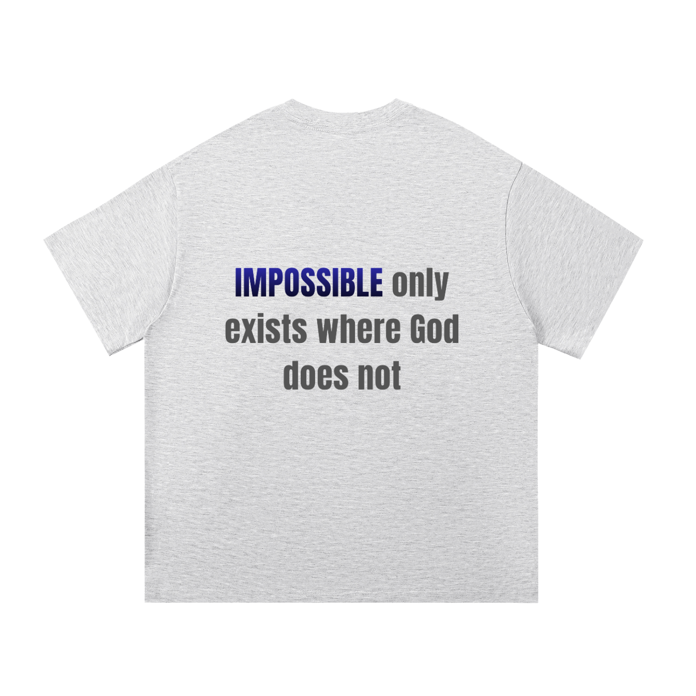 IMPOSSIBLE Essential Cotton T-Shirt