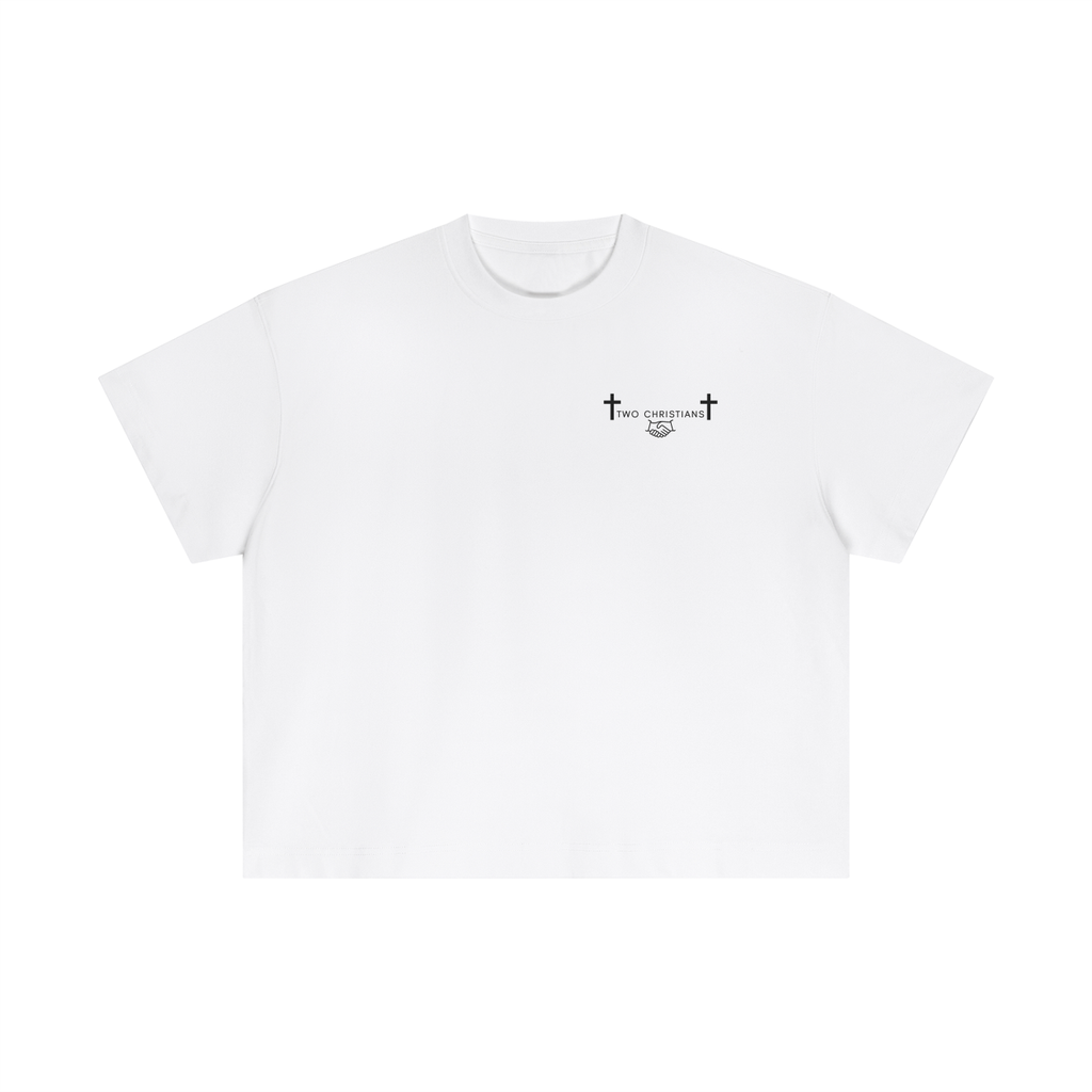Philippians 4:13 Essential Cotton Boxy T-Shirt