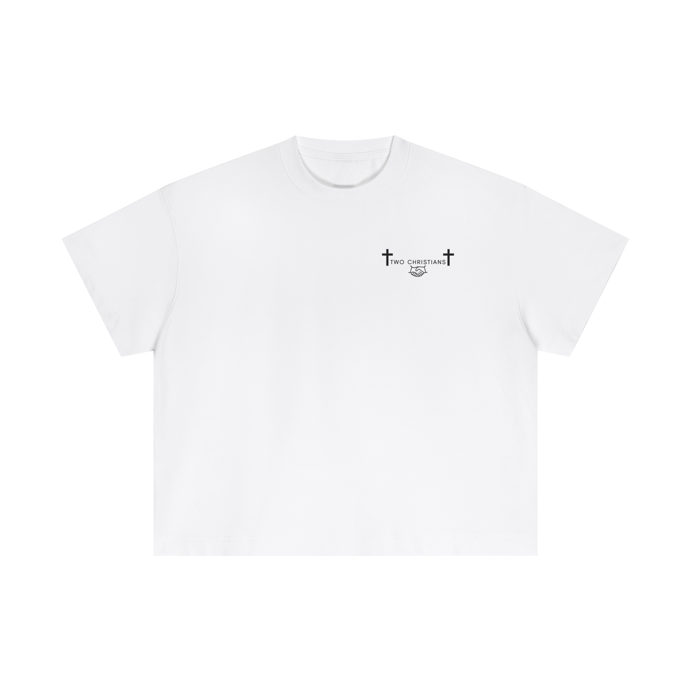 Philippians 4:13 Essential Cotton Boxy T-Shirt