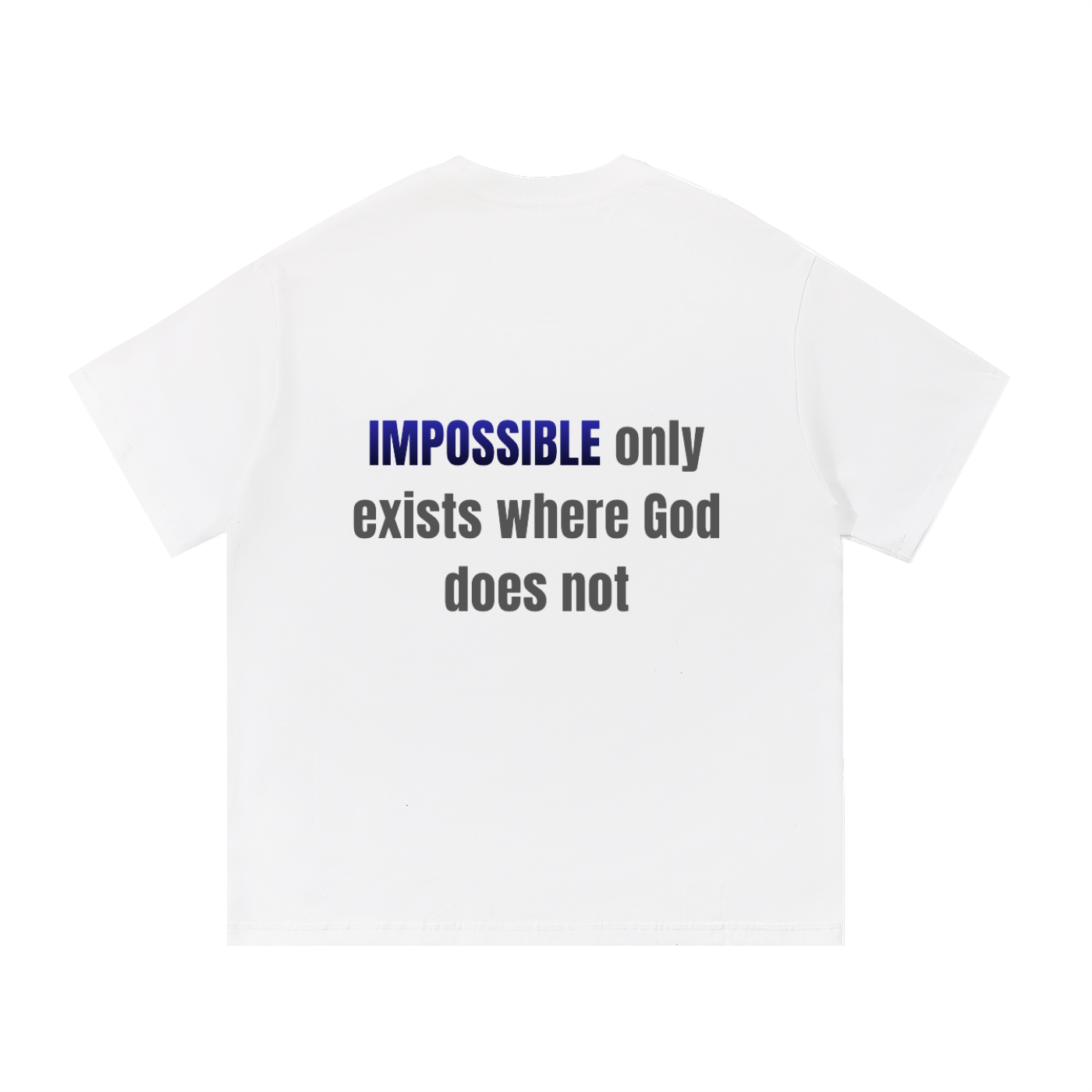 IMPOSSIBLE Essential Cotton T-Shirt
