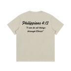 Philippians 4:13 Written T-Shirt