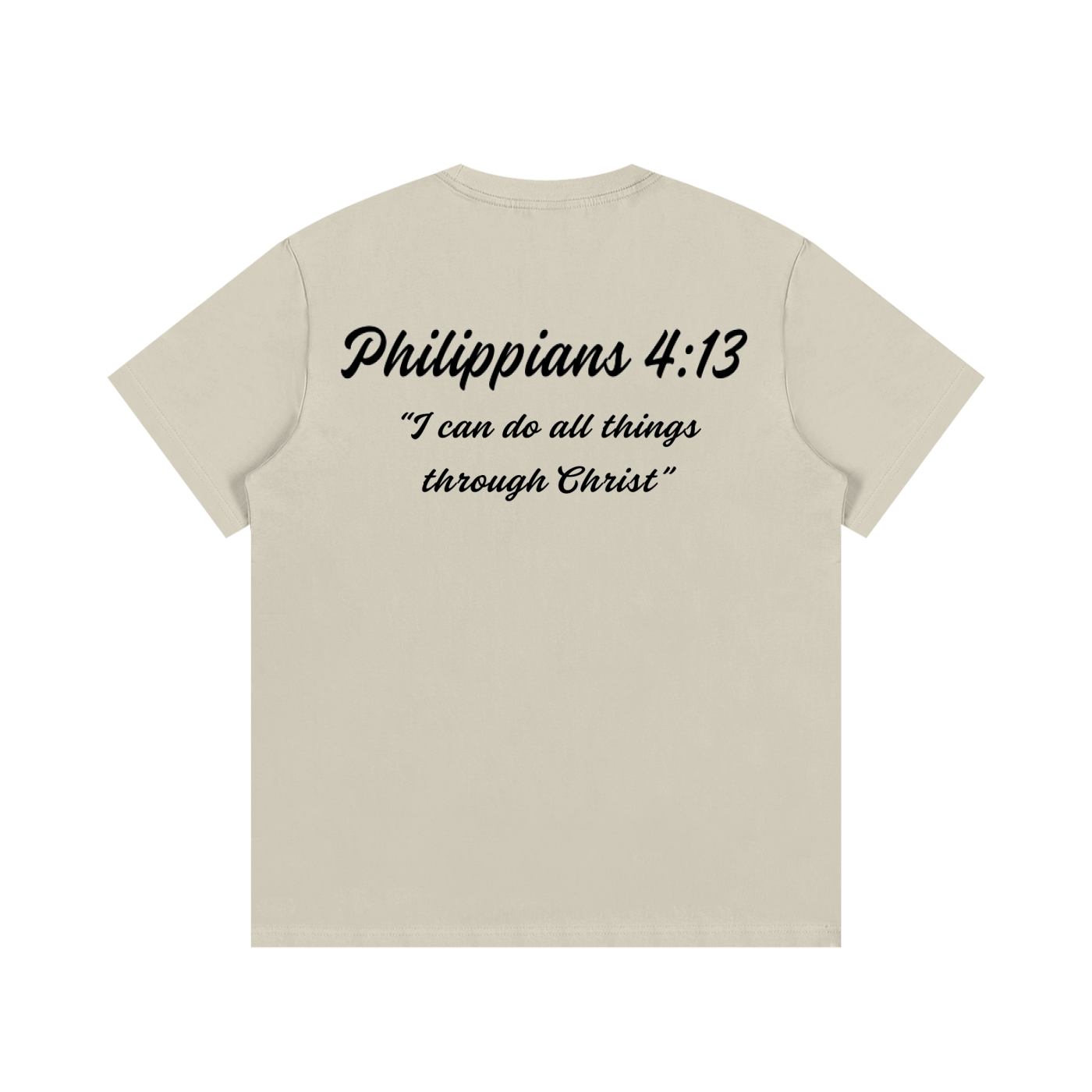 Philippians 4:13 Written T-Shirt