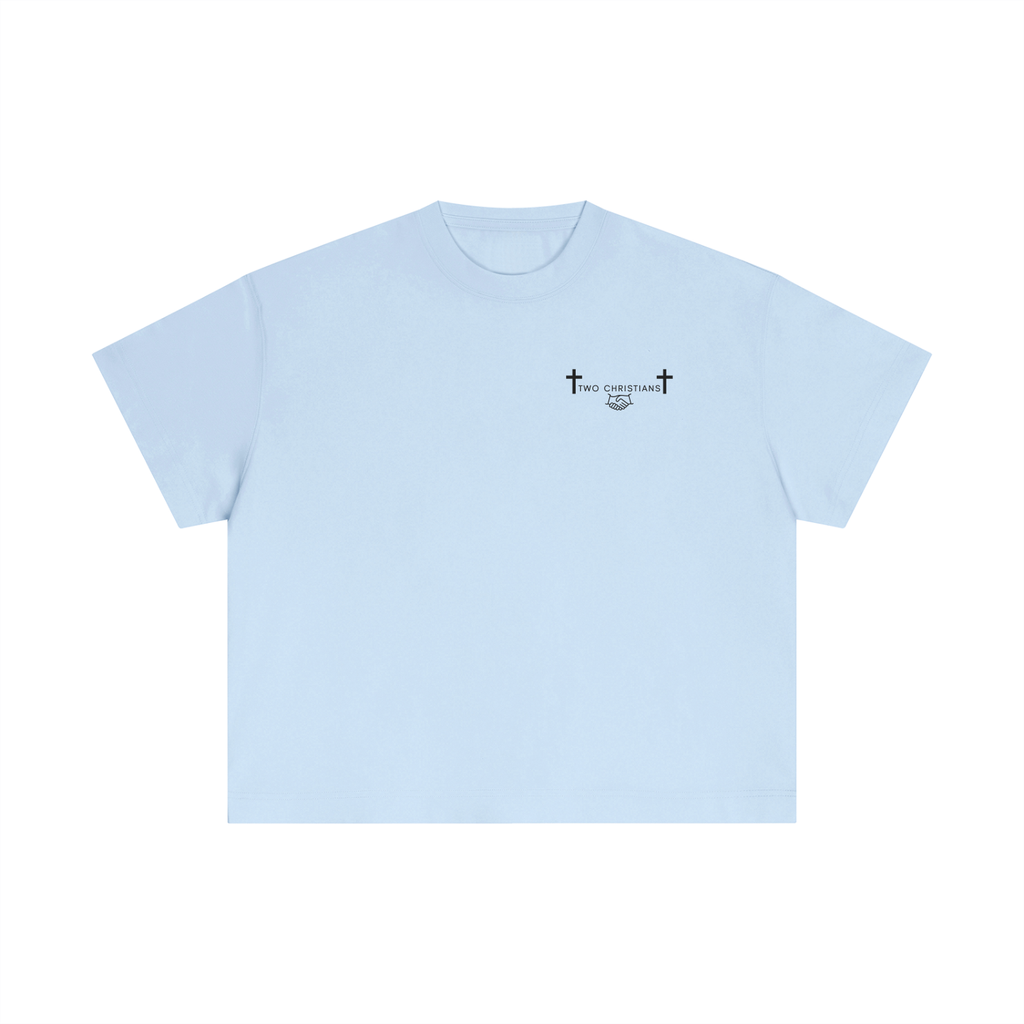 Philippians 4:13 Essential Cotton Boxy T-Shirt