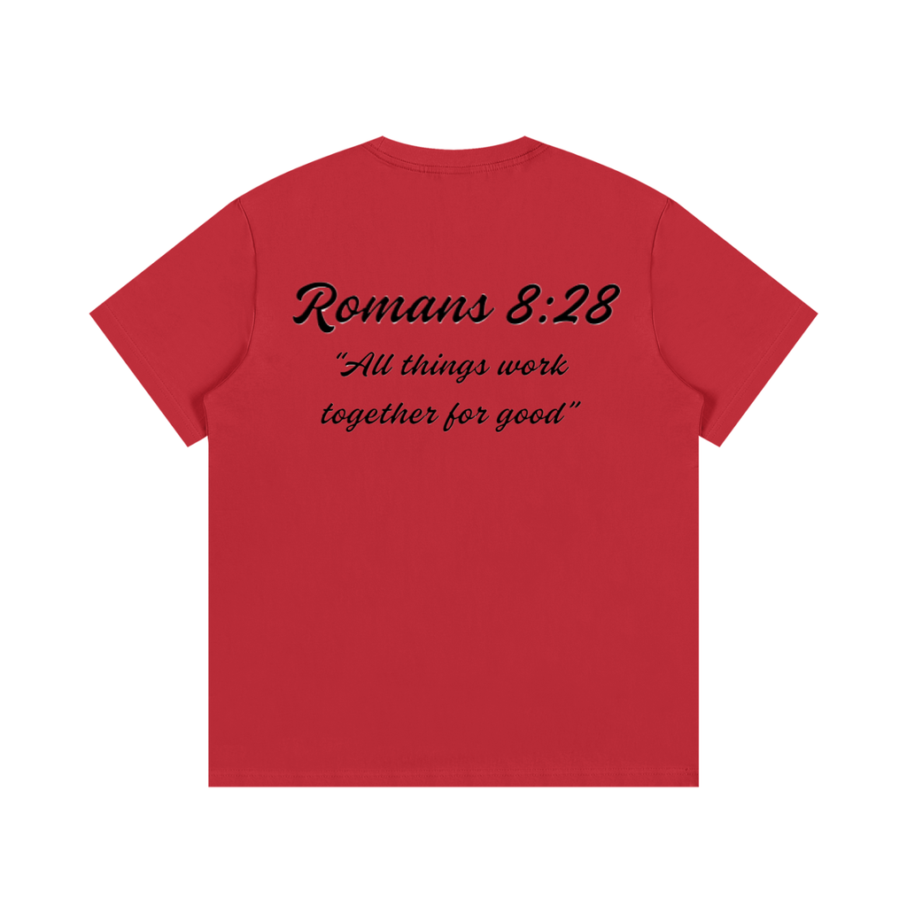 Romans 8:28 Written T-Shirt