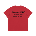 Romans 8:28 Written T-Shirt