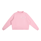God's Child Essential Fleece Mock-Neck Crew Sweatshirt