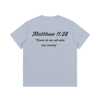 Matthew 11:28 Written T-Shirt