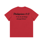 Philippians 4:13 Written T-Shirt