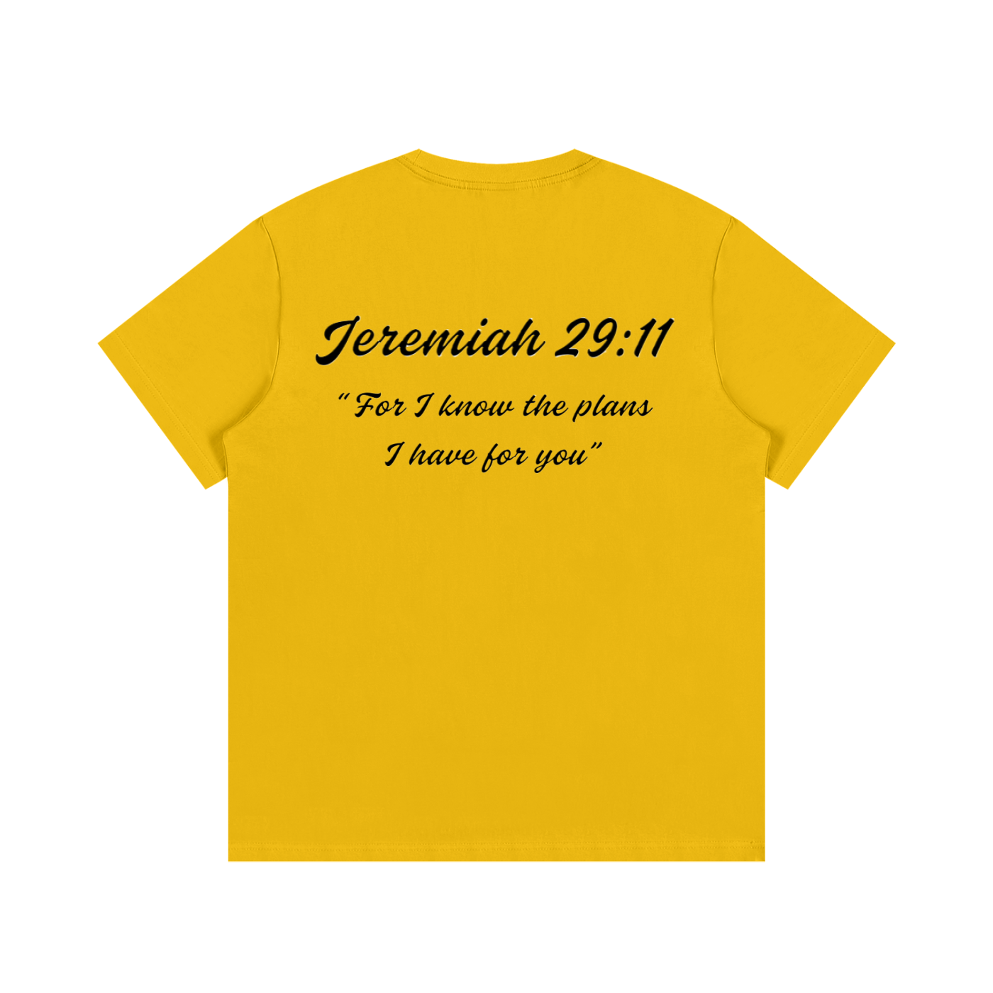 Jeremiah 29:11 Written T-Shirt
