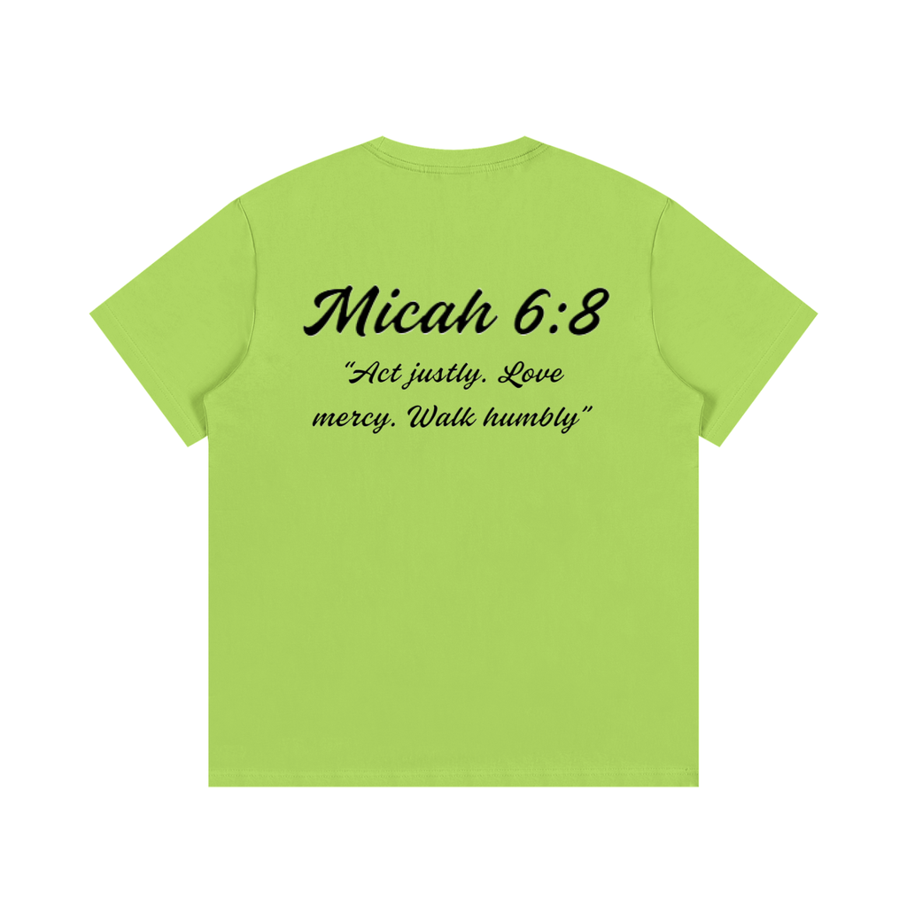 Micah 6:8 Written T-Shirt