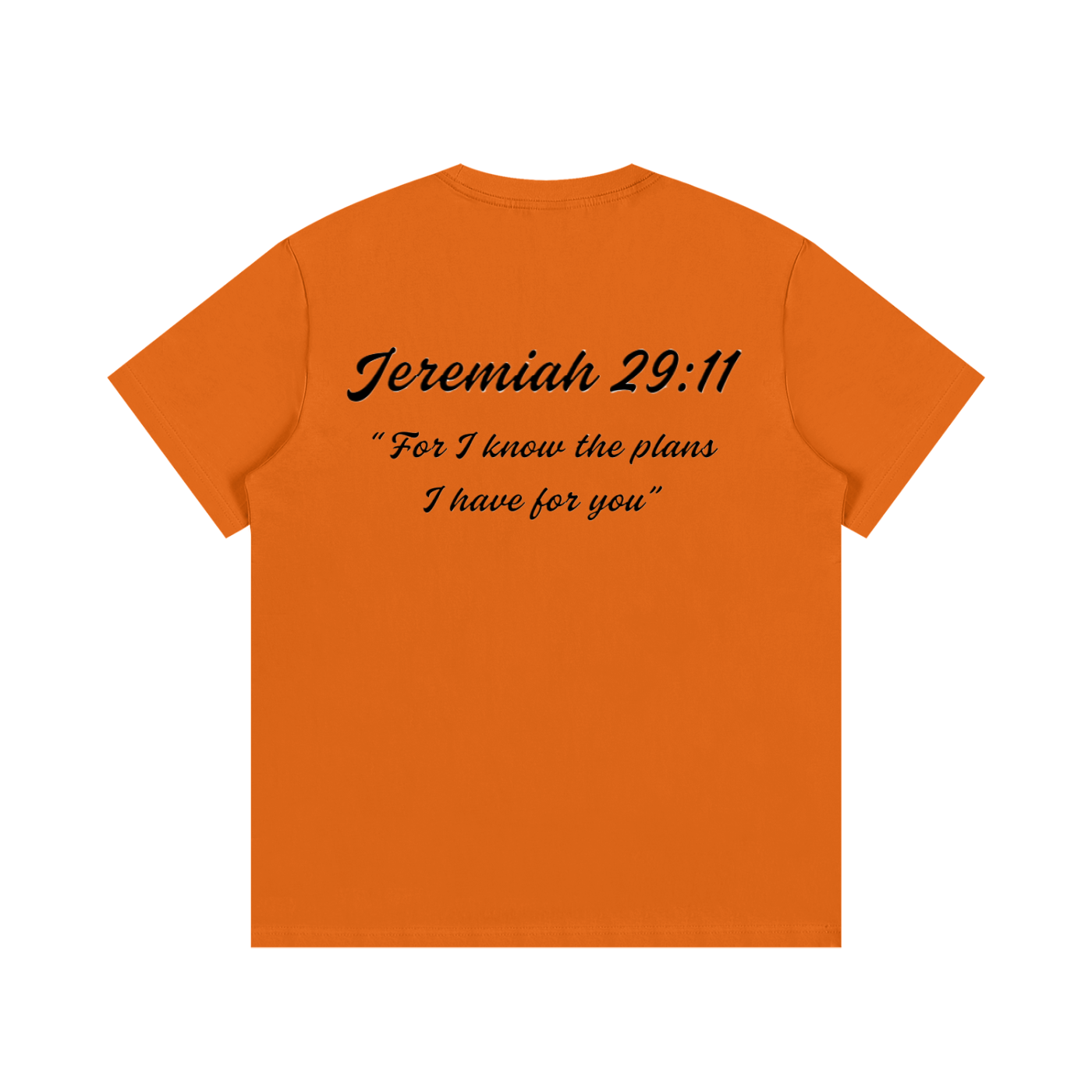 Jeremiah 29:11 Written T-Shirt