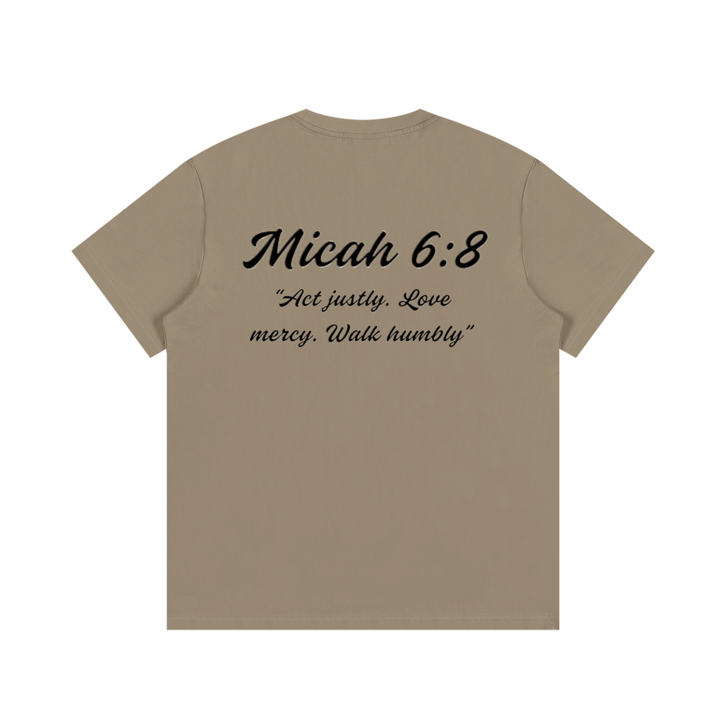 Micah 6:8 Written T-Shirt