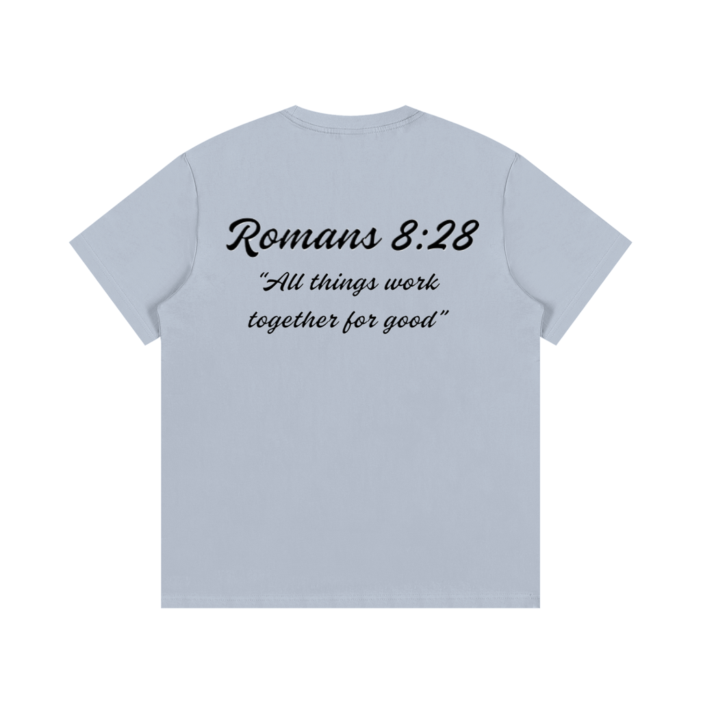 Romans 8:28 Written T-Shirt