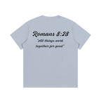 Romans 8:28 Written T-Shirt