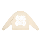 God's Child Essential Fleece Mock-Neck Crew Sweatshirt