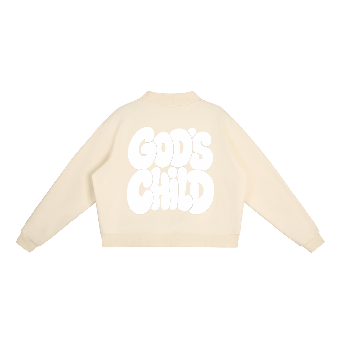 God's Child Essential Fleece Mock-Neck Crew Sweatshirt