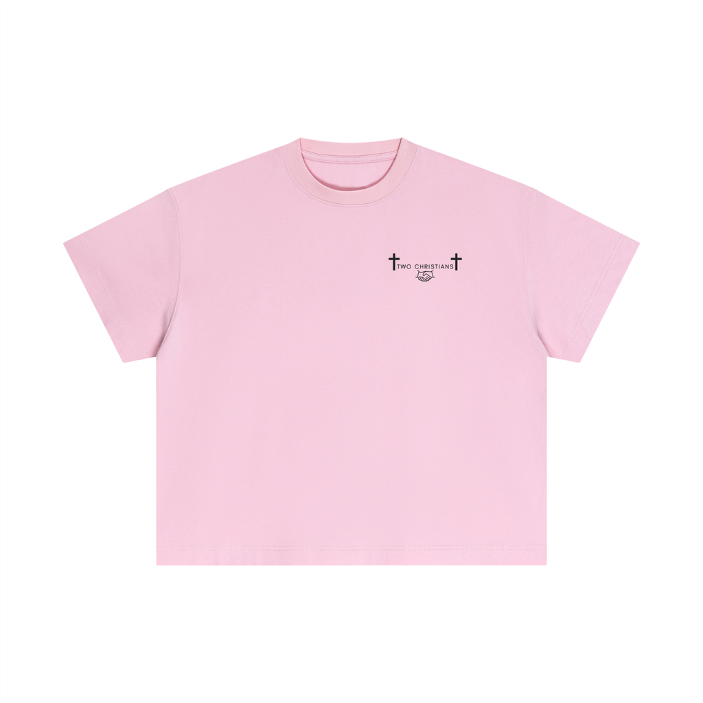 Philippians 4:13 Essential Cotton Boxy T-Shirt