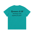 Romans 8:28 Written T-Shirt