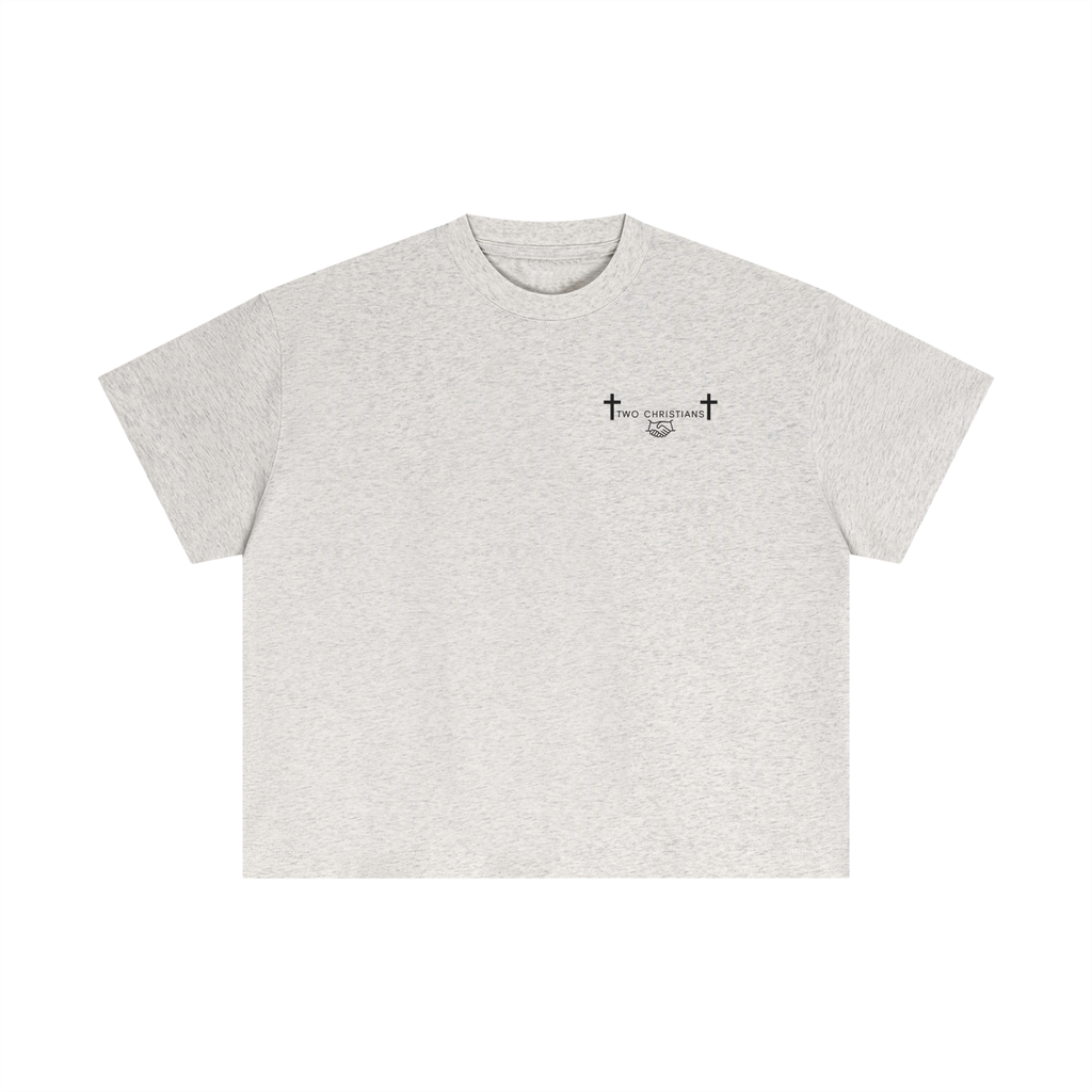 Philippians 4:13 Essential Cotton Boxy T-Shirt