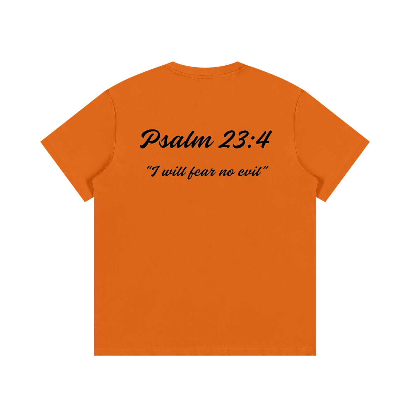 Psalm 23:4 Written T-Shirt