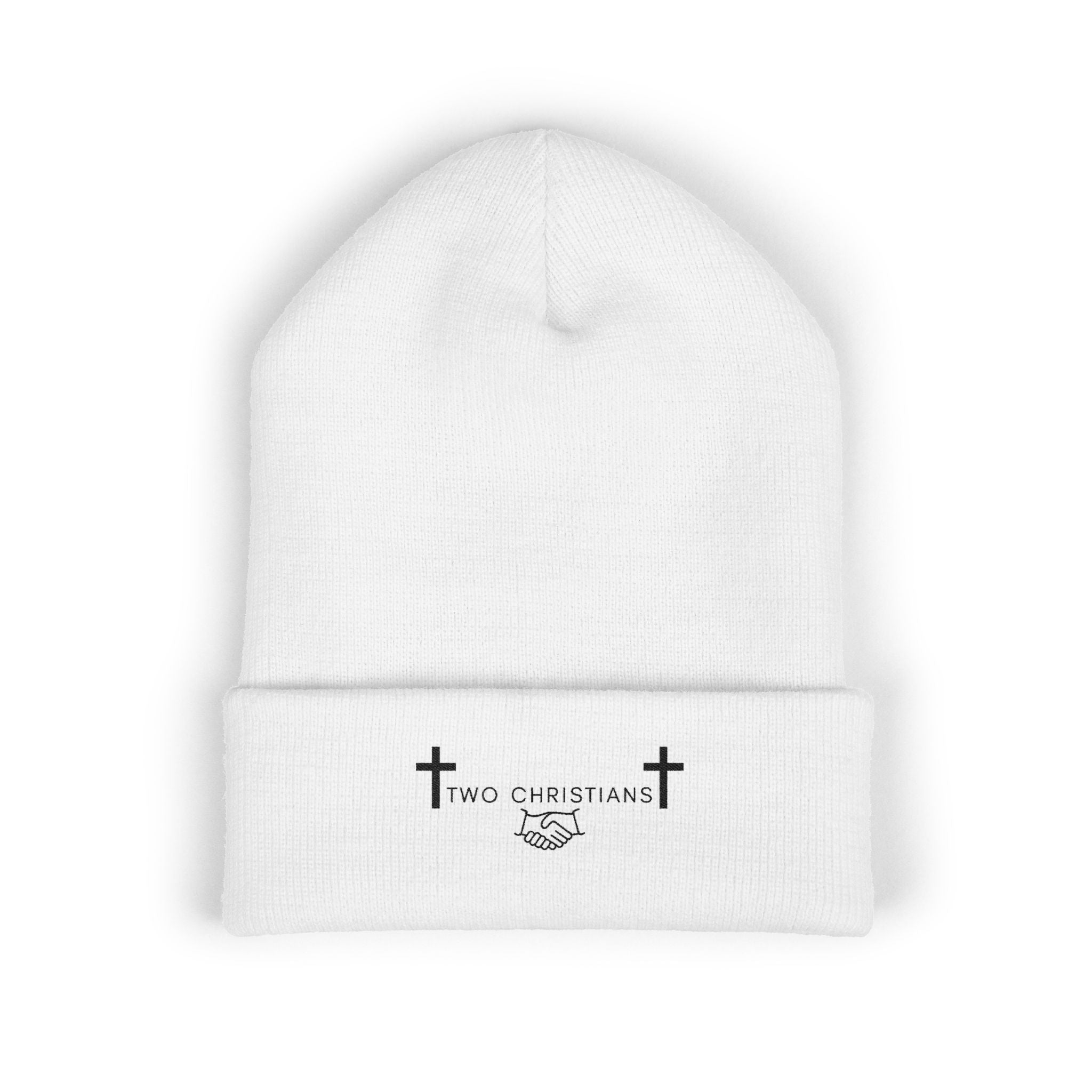 Embroidered "Two Christians" Beanie