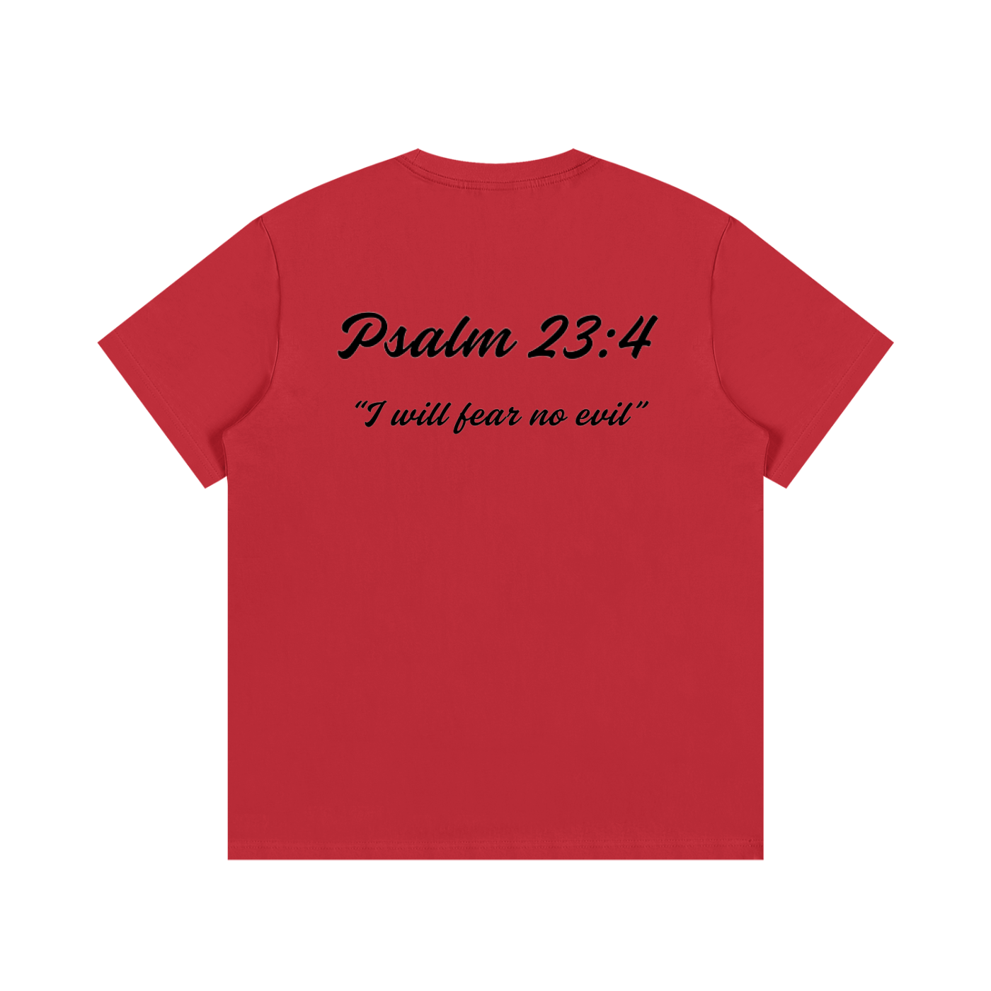 Psalm 23:4 Written T-Shirt
