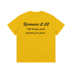 Romans 8:28 Written T-Shirt