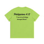 Philippians 4:13 Written T-Shirt