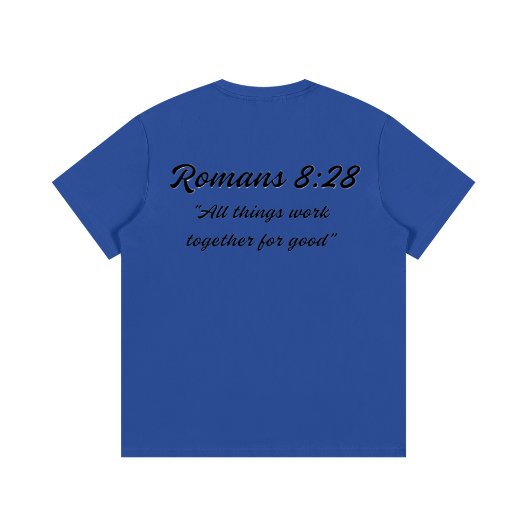 Romans 8:28 Written T-Shirt