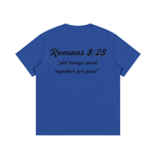Romans 8:28 Written T-Shirt