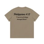 Philippians 4:13 Written T-Shirt
