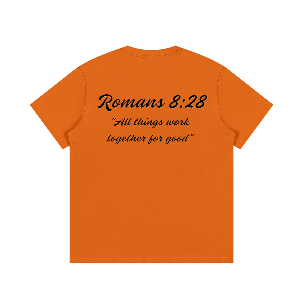 Romans 8:28 Written T-Shirt