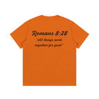 Romans 8:28 Written T-Shirt