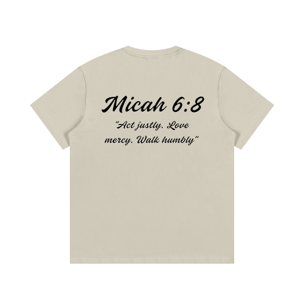 Micah 6:8 Written T-Shirt