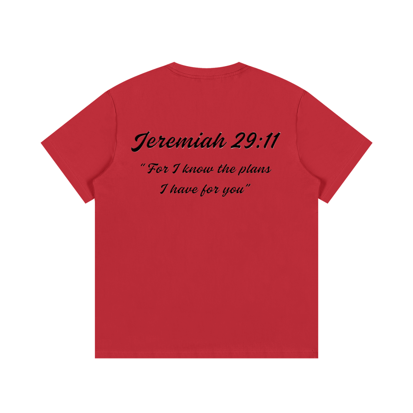 Jeremiah 29:11 Written T-Shirt