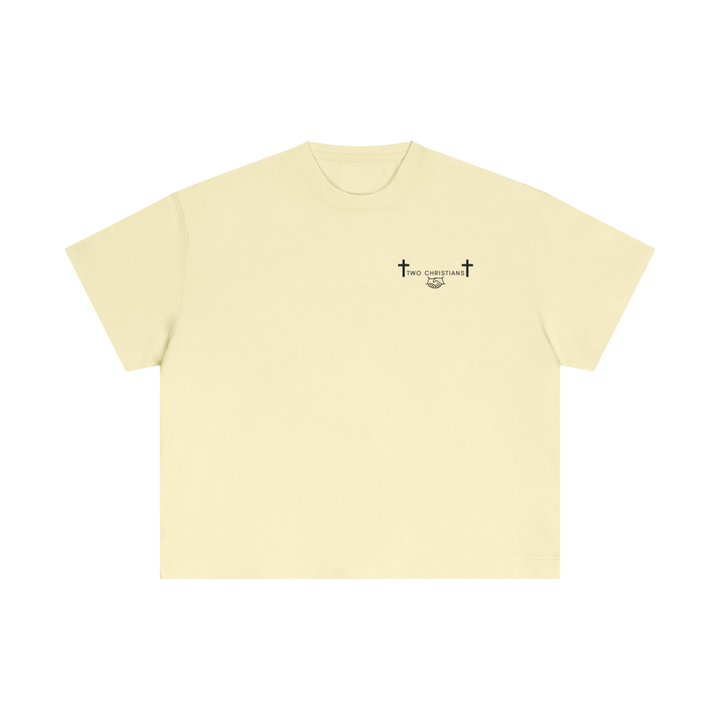 Philippians 4:13 Essential Cotton Boxy T-Shirt