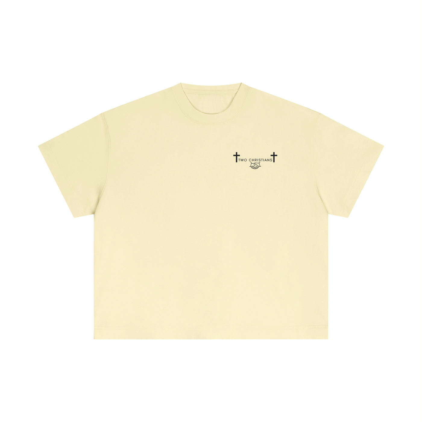 Philippians 4:13 Essential Cotton Boxy T-Shirt