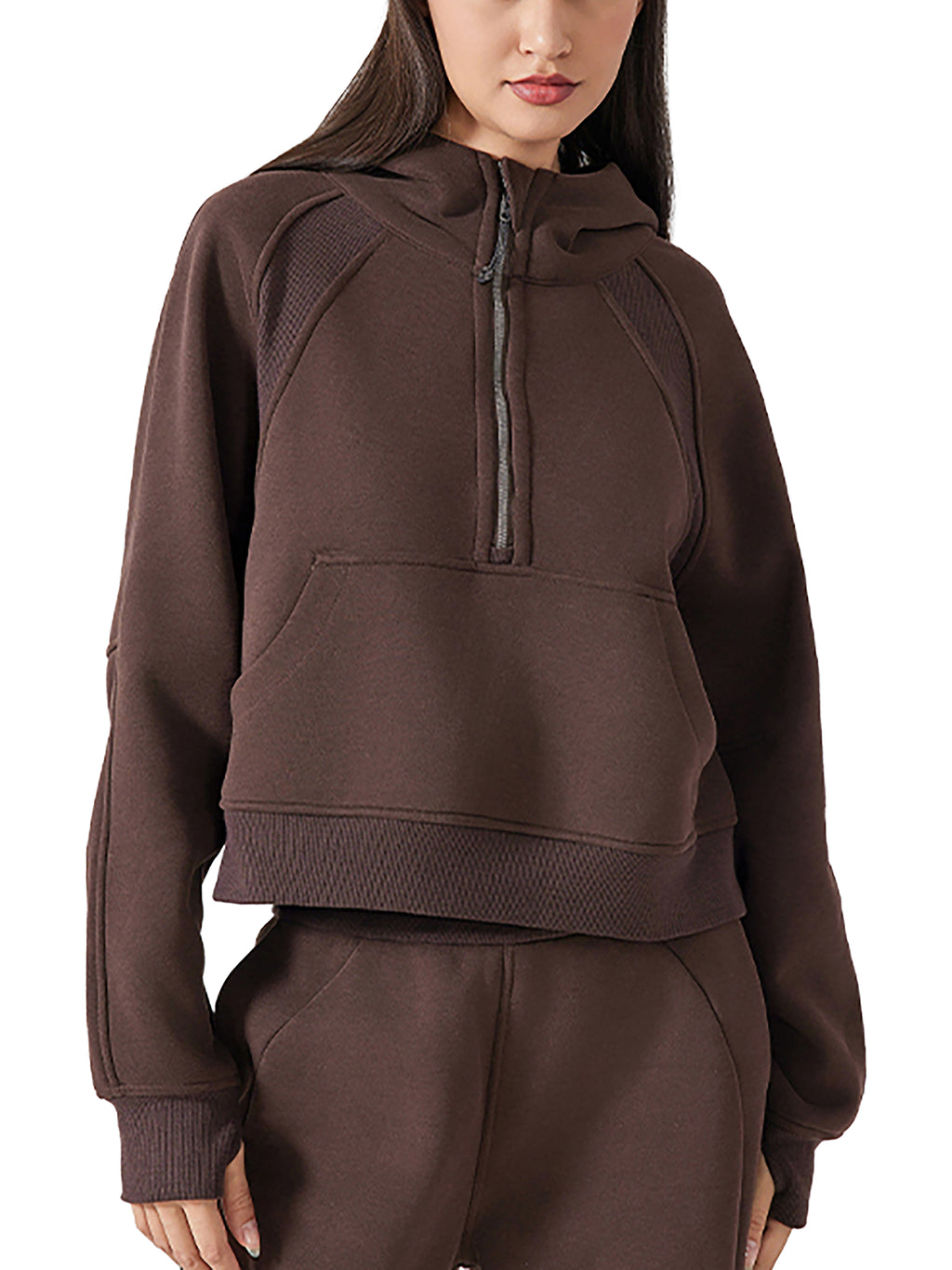 Women's Cropped Half-Zip