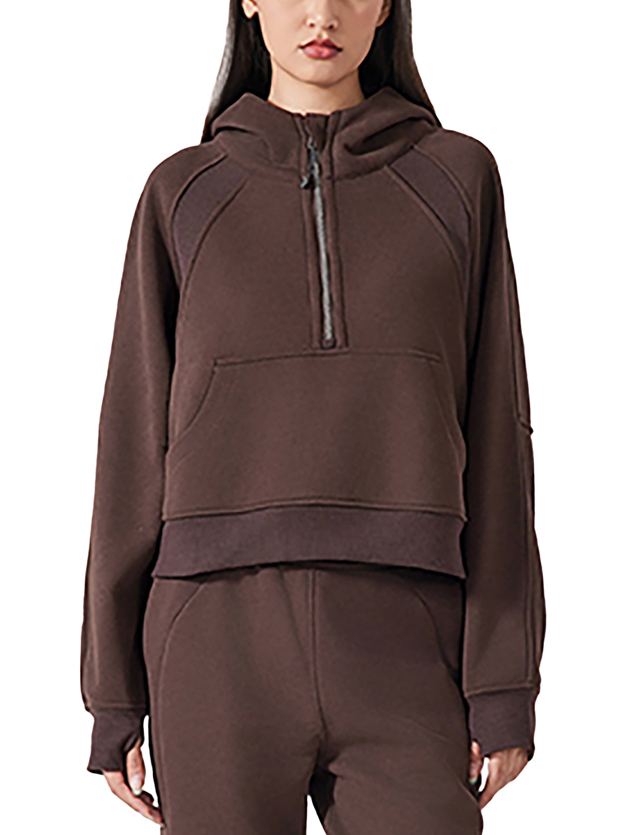 Women's Cropped Half-Zip
